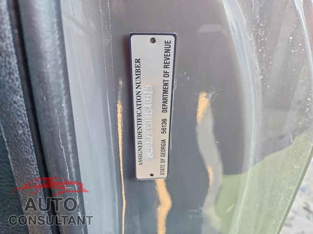 DODGE CHALLENGER 2017 - 2C3CDZBT3HH540919