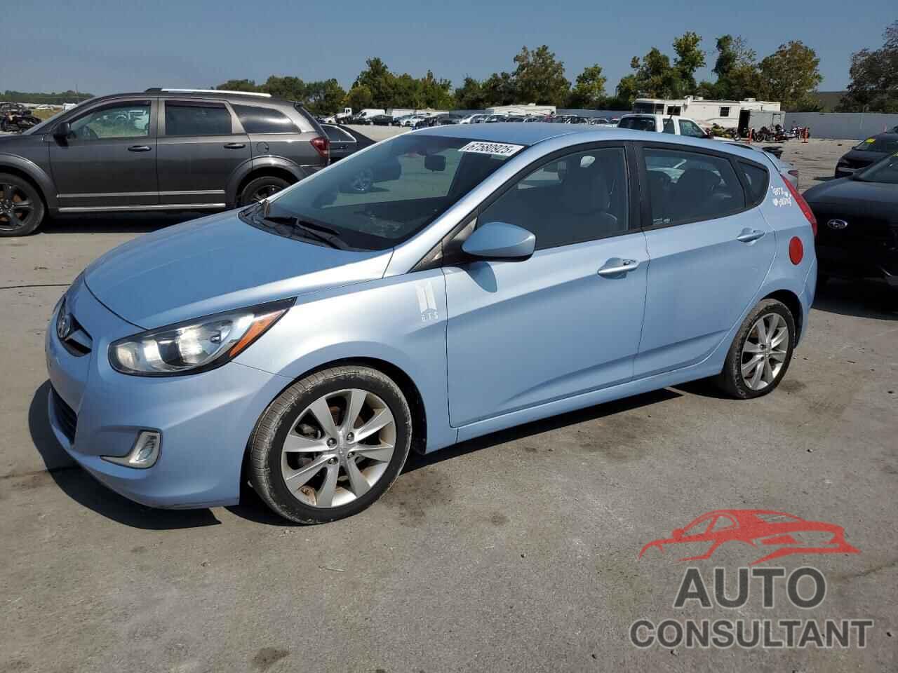 HYUNDAI ACCENT 2012 - KMHCU5AE7CU047298