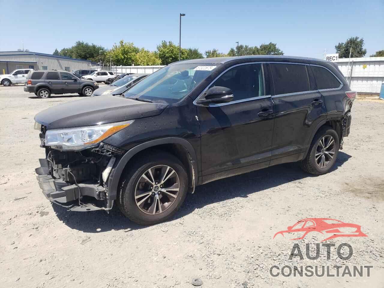TOYOTA HIGHLANDER 2016 - 5TDJKRFH7GS262783