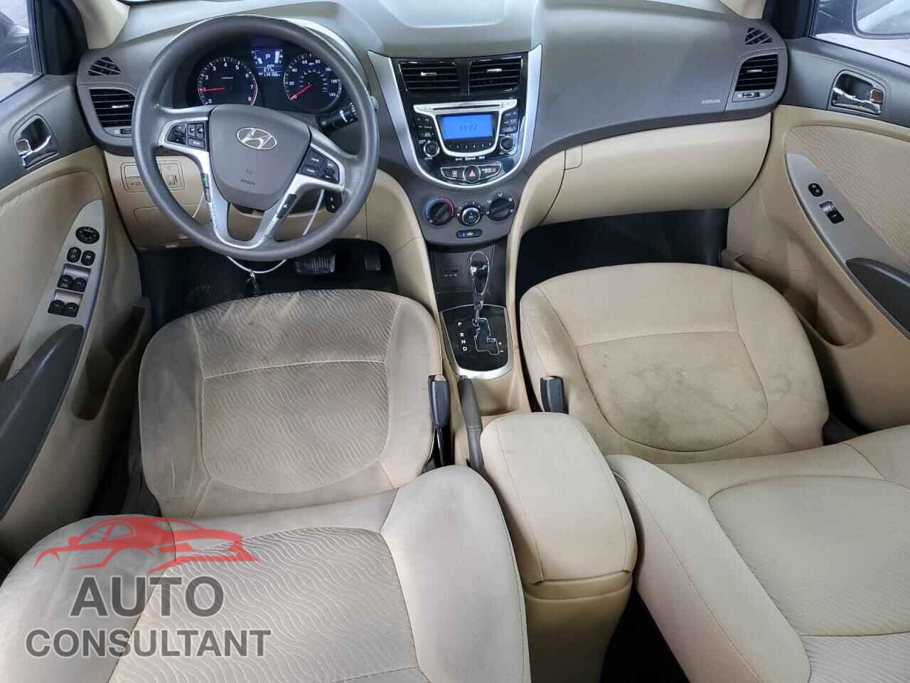HYUNDAI ACCENT 2013 - KMHCU4AE4DU396589
