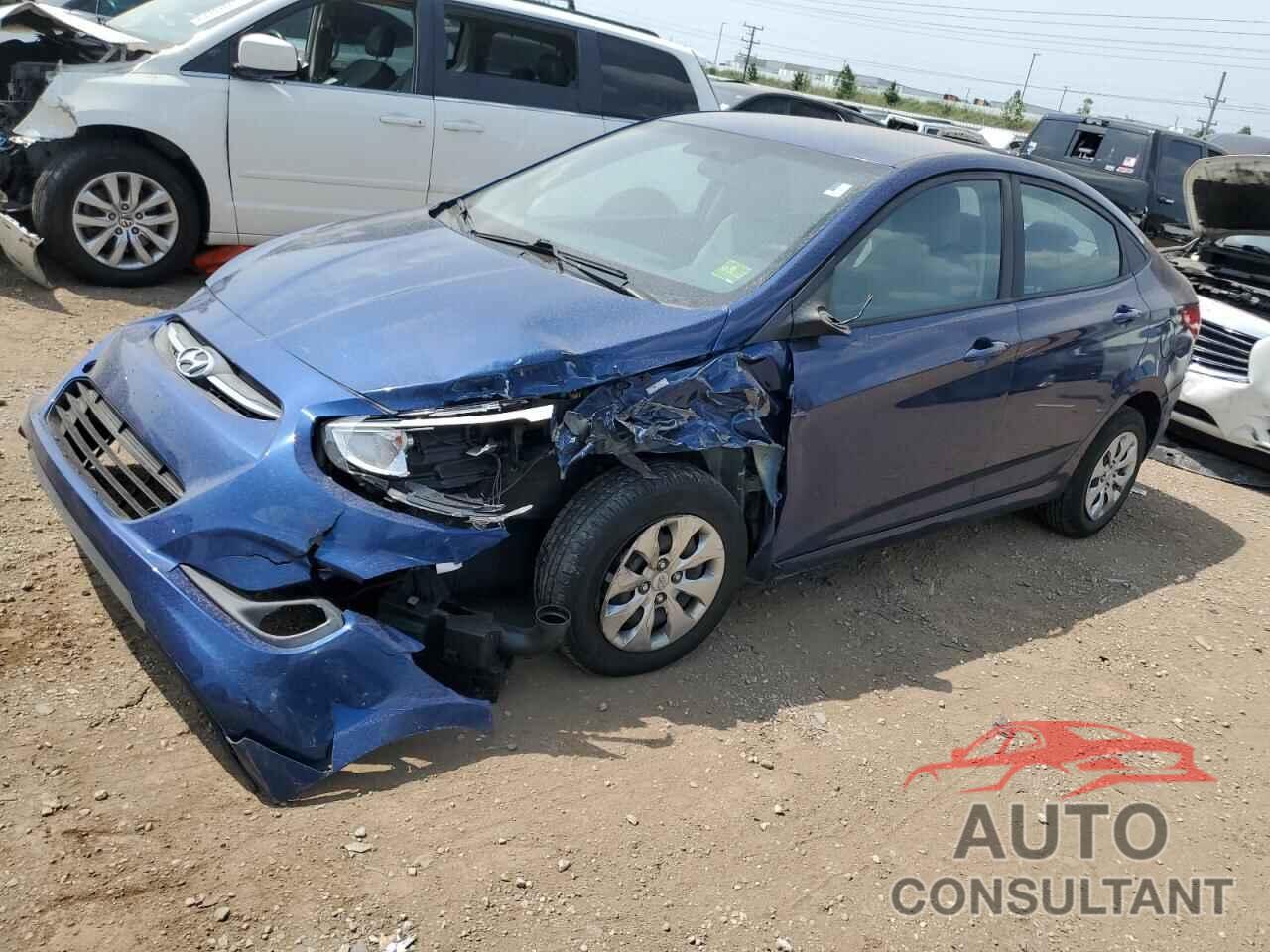 HYUNDAI ACCENT 2017 - KMHCT4AE7HU316288