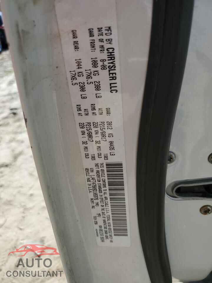 JEEP COMPASS 2009 - 1J4FT47B09D105976