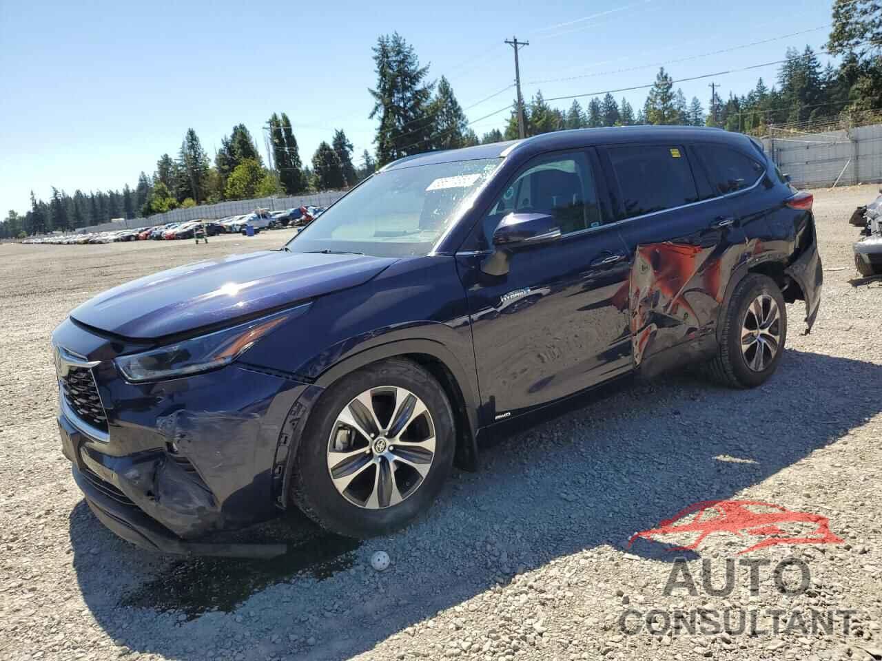 TOYOTA HIGHLANDER 2021 - 5TDHBRCH4MS531210