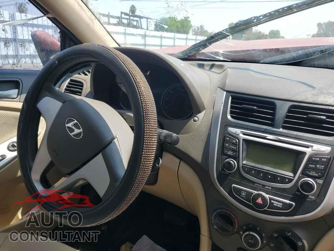 HYUNDAI ACCENT 2012 - KMHCT4AE8CU076418
