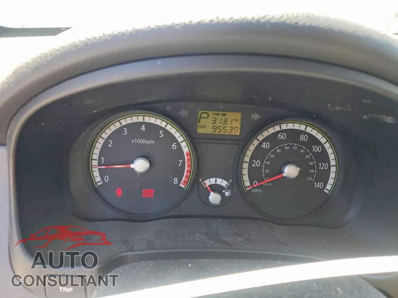 KIA RIO 2009 - KNADE223596564532