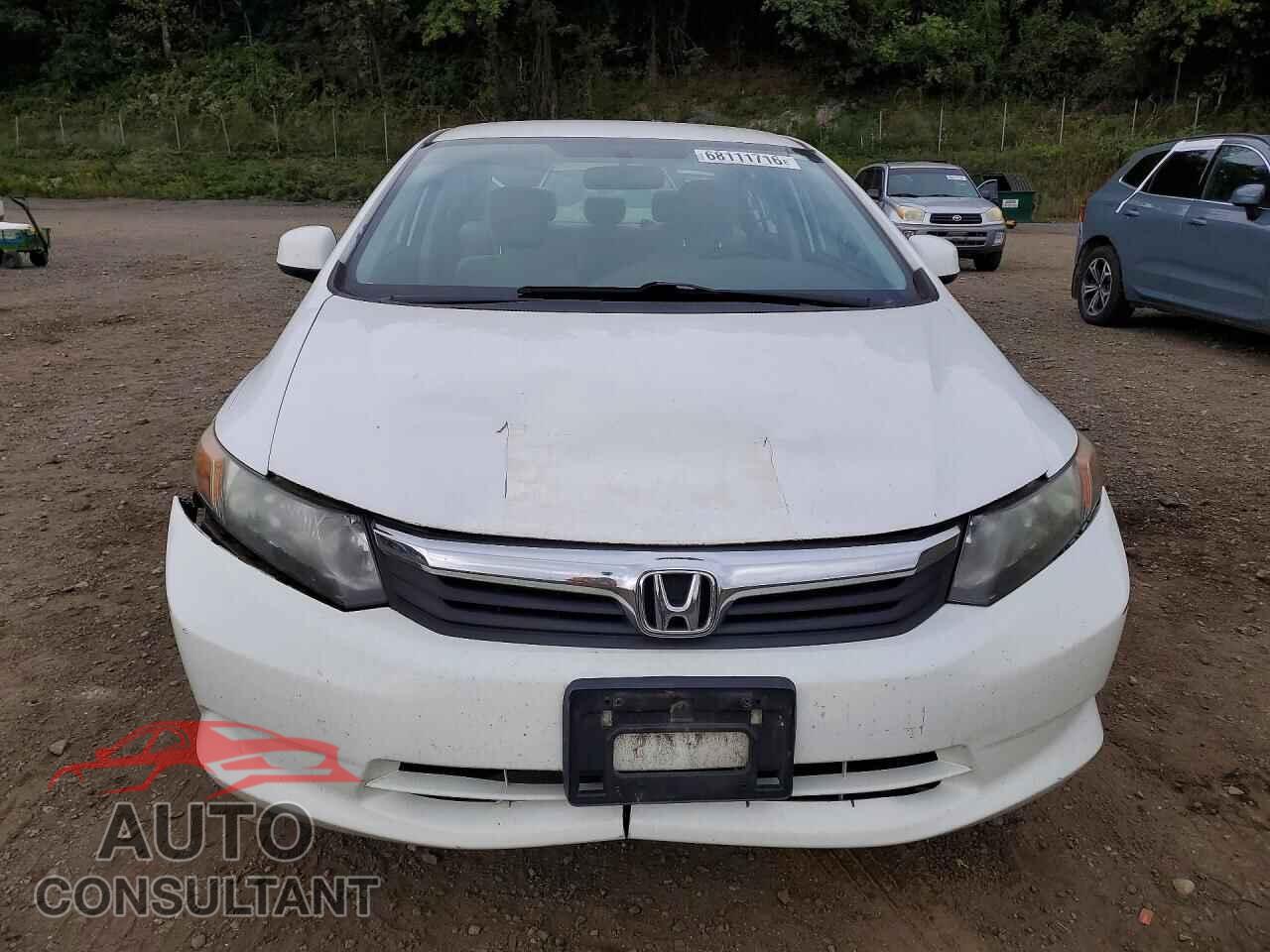 HONDA CIVIC 2012 - 19XFB2F53CE104884