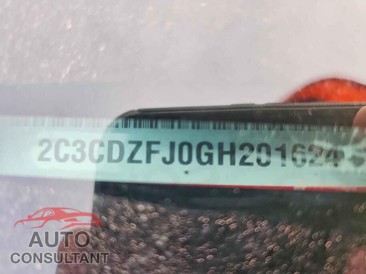 DODGE CHALLENGER 2016 - 2C3CDZFJ0GH201624