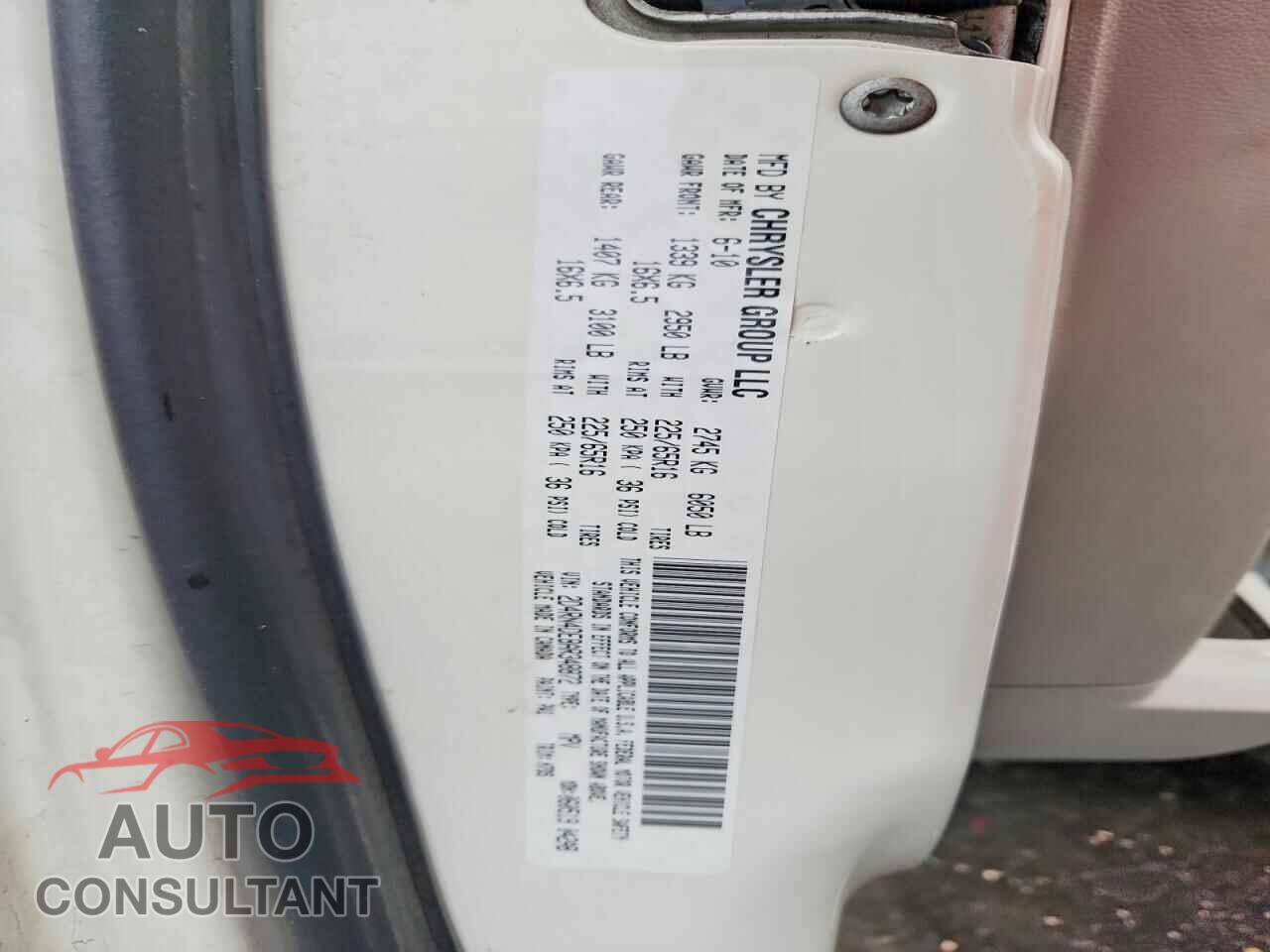 DODGE CARAVAN 2010 - 2D4RN4DE8AR348872