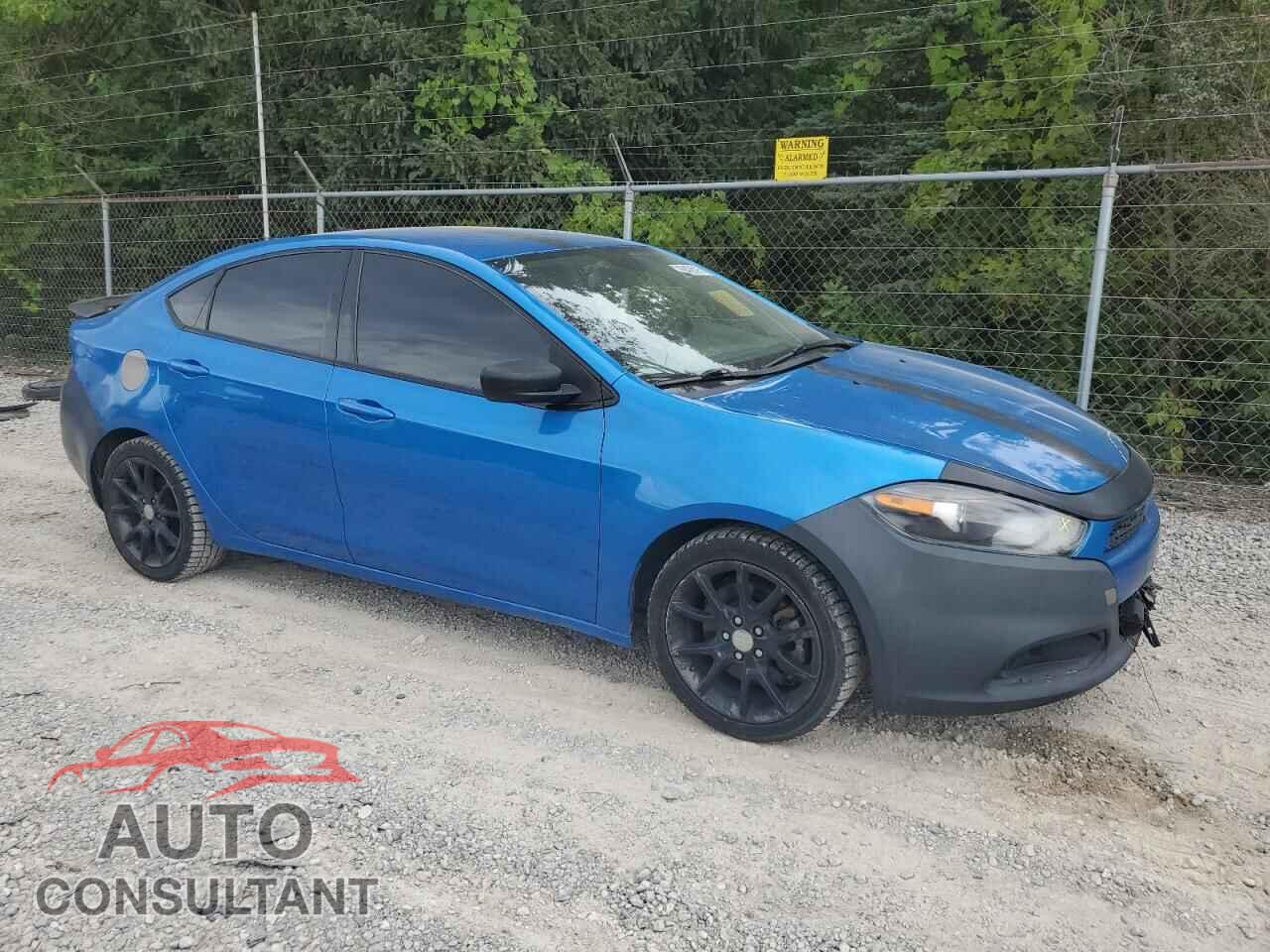DODGE DART 2016 - 1C3CDFAA3GD607352