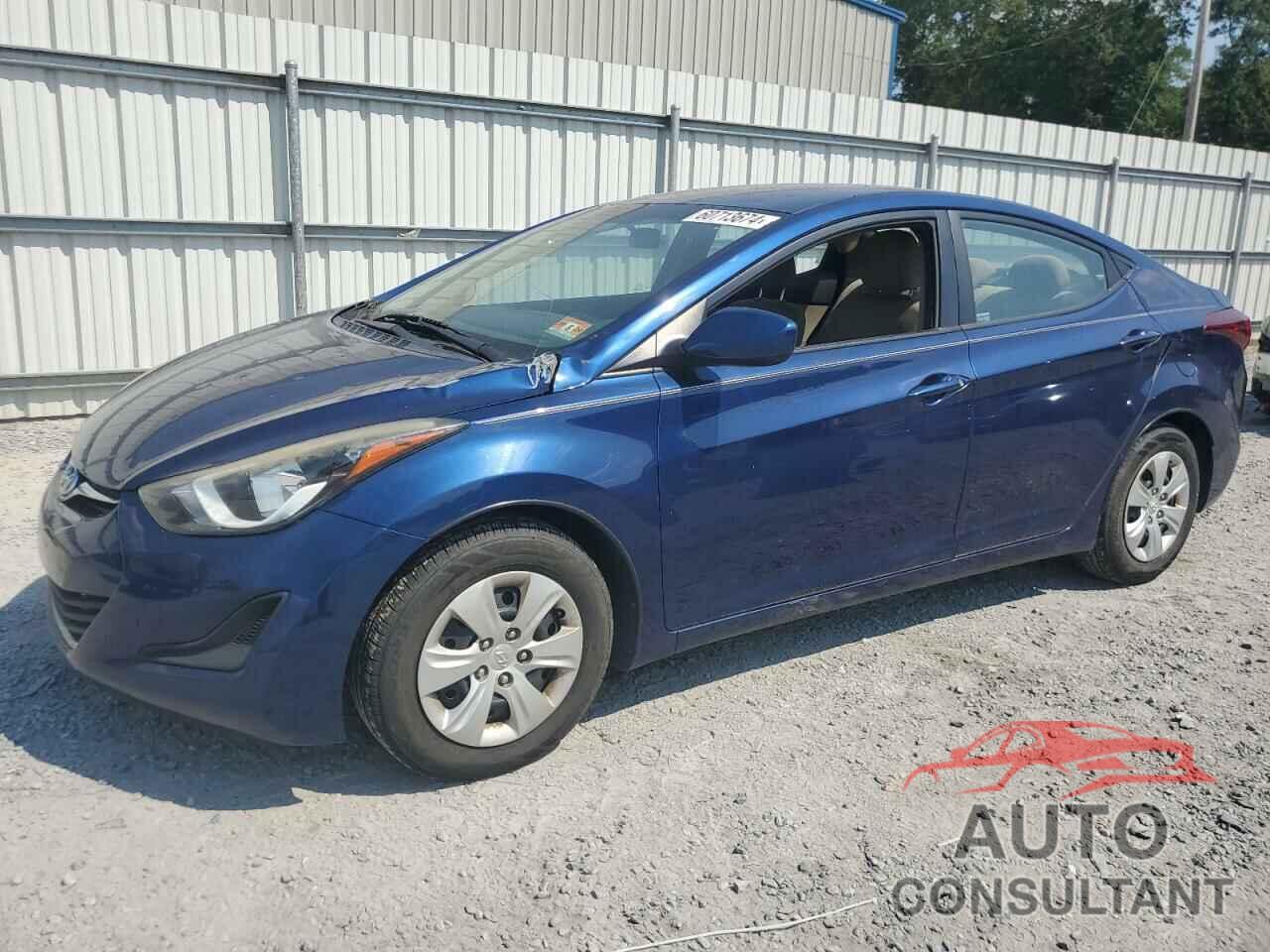 HYUNDAI ELANTRA 2016 - 5NPDH4AE1GH717015