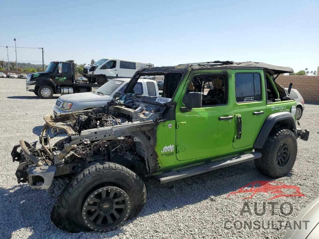 JEEP WRANGLER 2018 - 1C4HJXDN4JW293205
