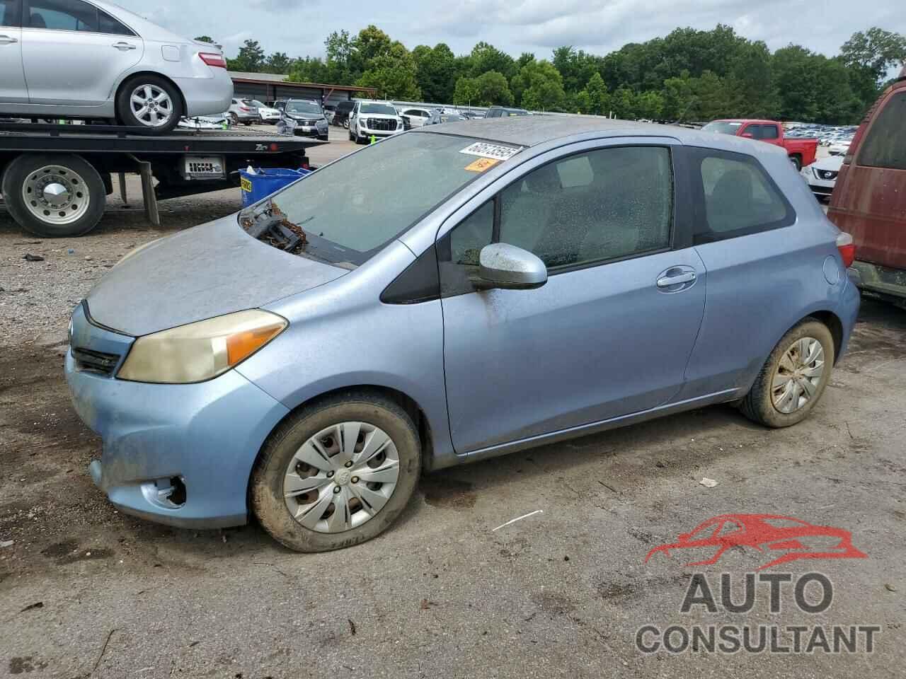 TOYOTA YARIS 2012 - JTDJTUD30CD504505