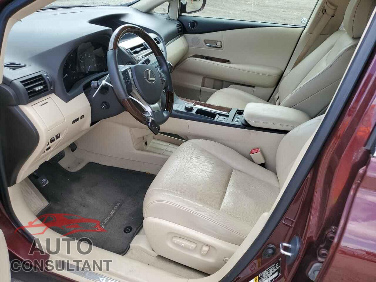 LEXUS RX350 2013 - 2T2ZK1BA0DC105299