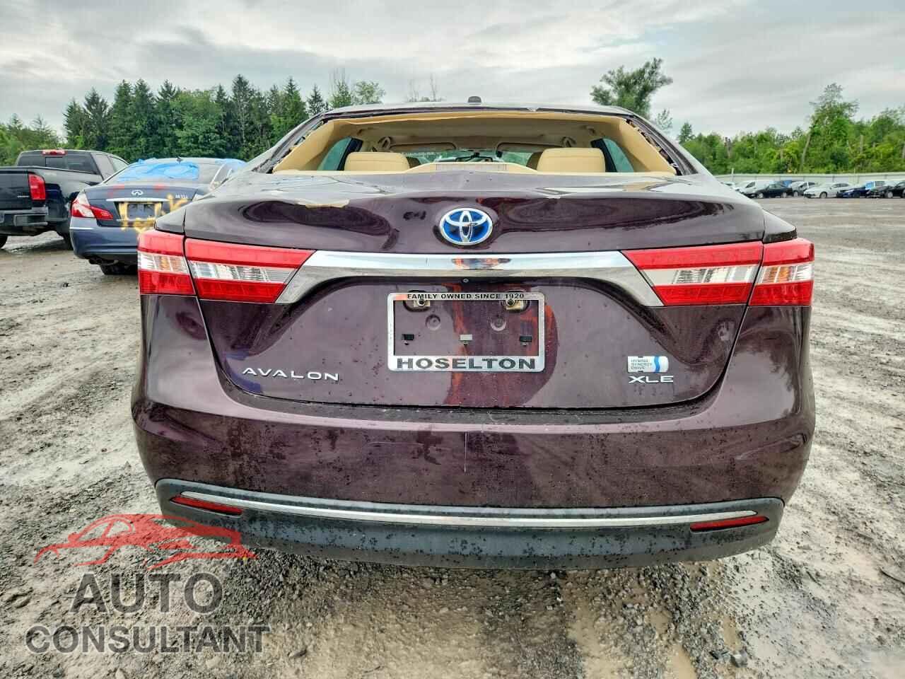 TOYOTA AVALON 2014 - 4T1BD1EB3EU025340