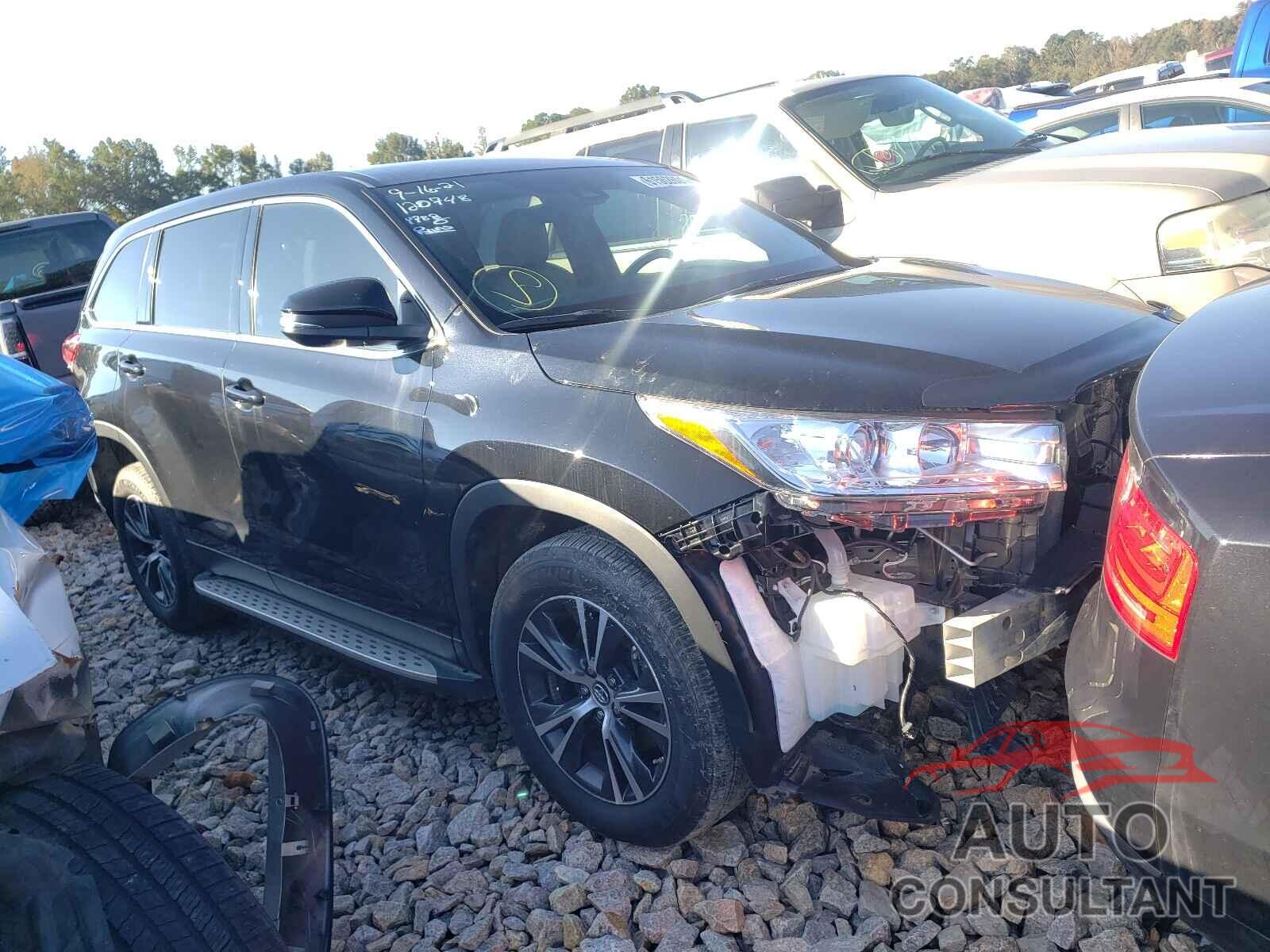 TOYOTA HIGHLANDER 2019 - 5TDZZRFH8KS362060