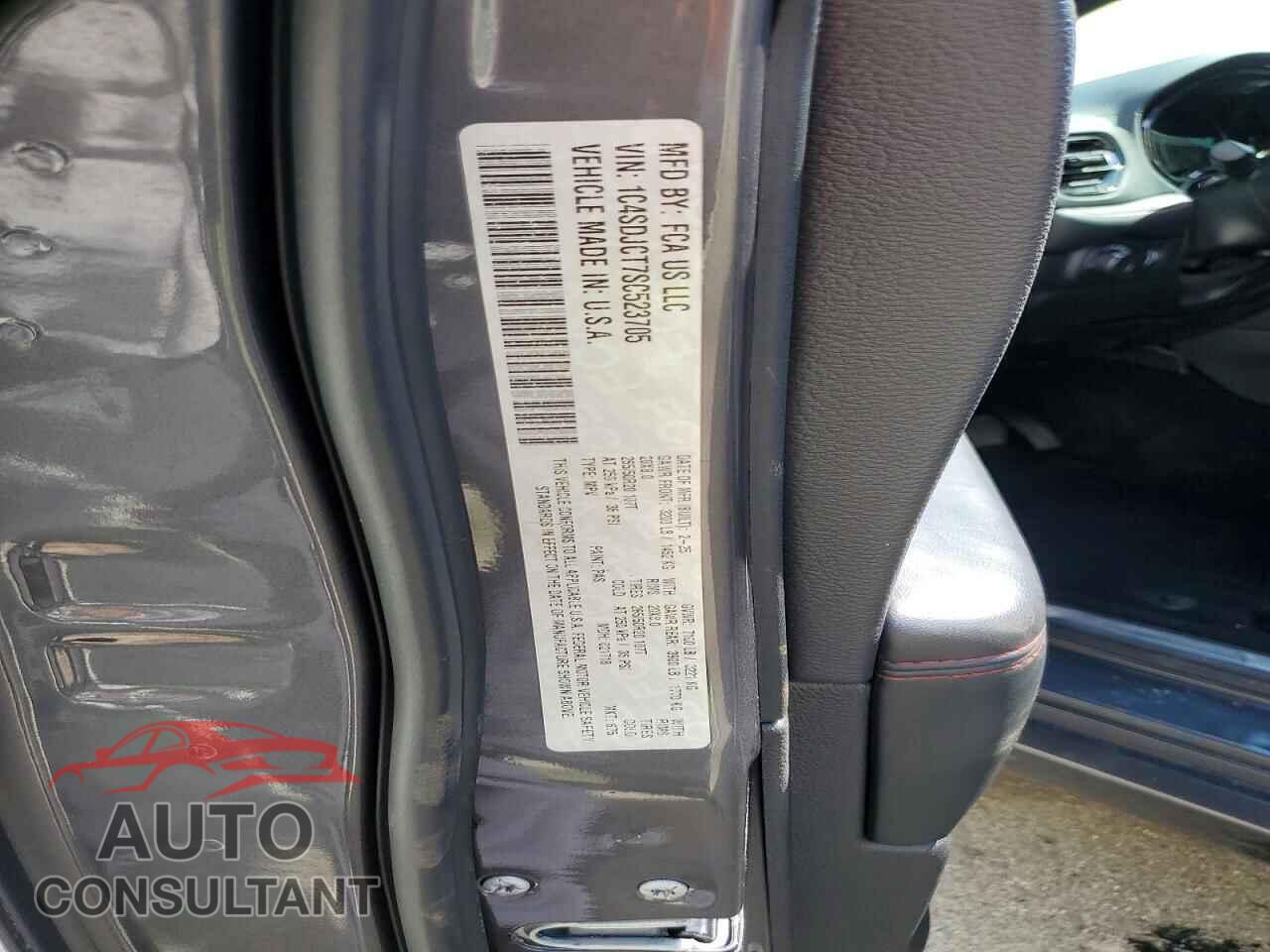 DODGE DURANGO 2025 - 1C4SDJCT7SC523705