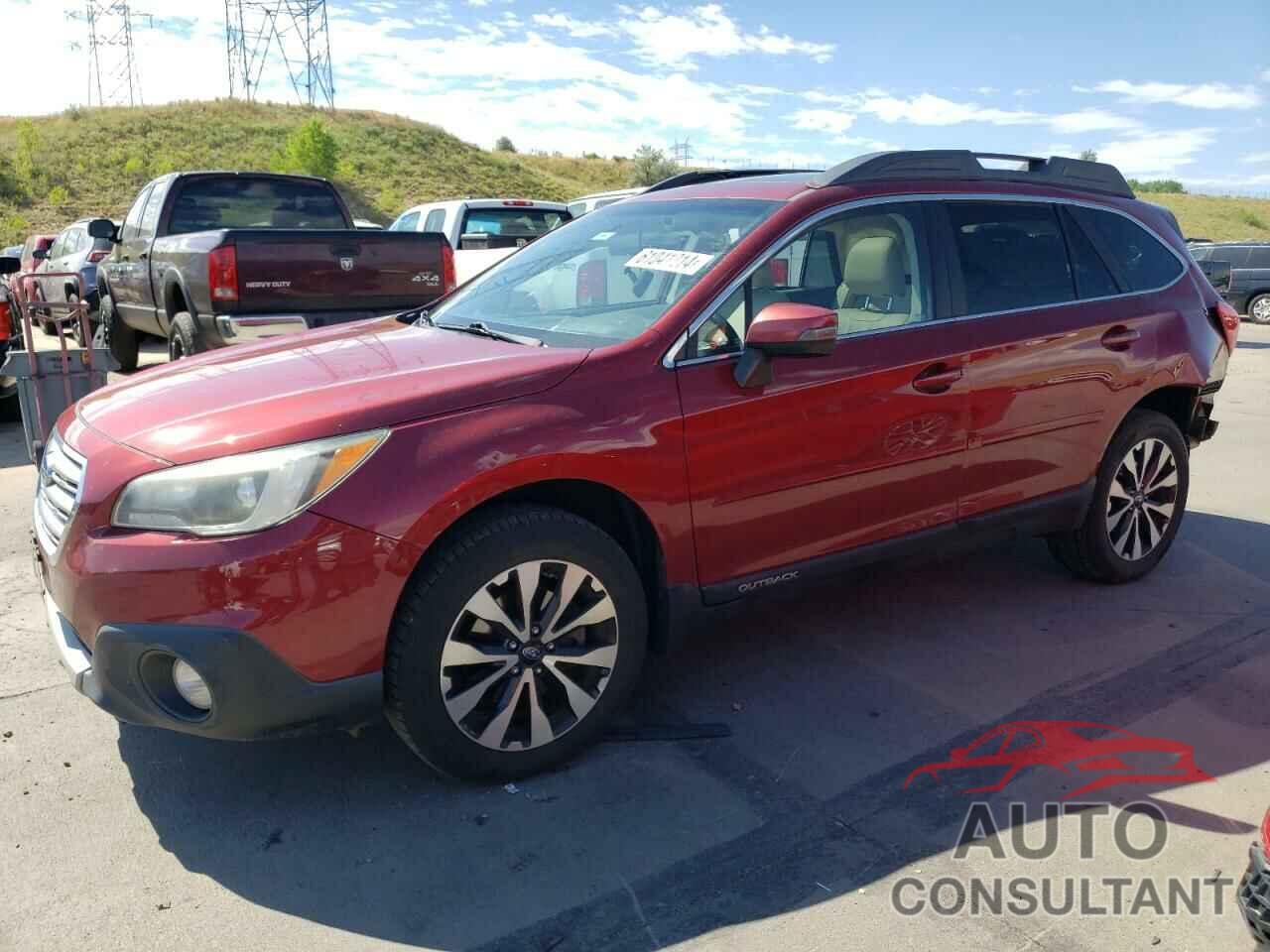 SUBARU OUTBACK 2016 - 4S4BSBNC9G3341161