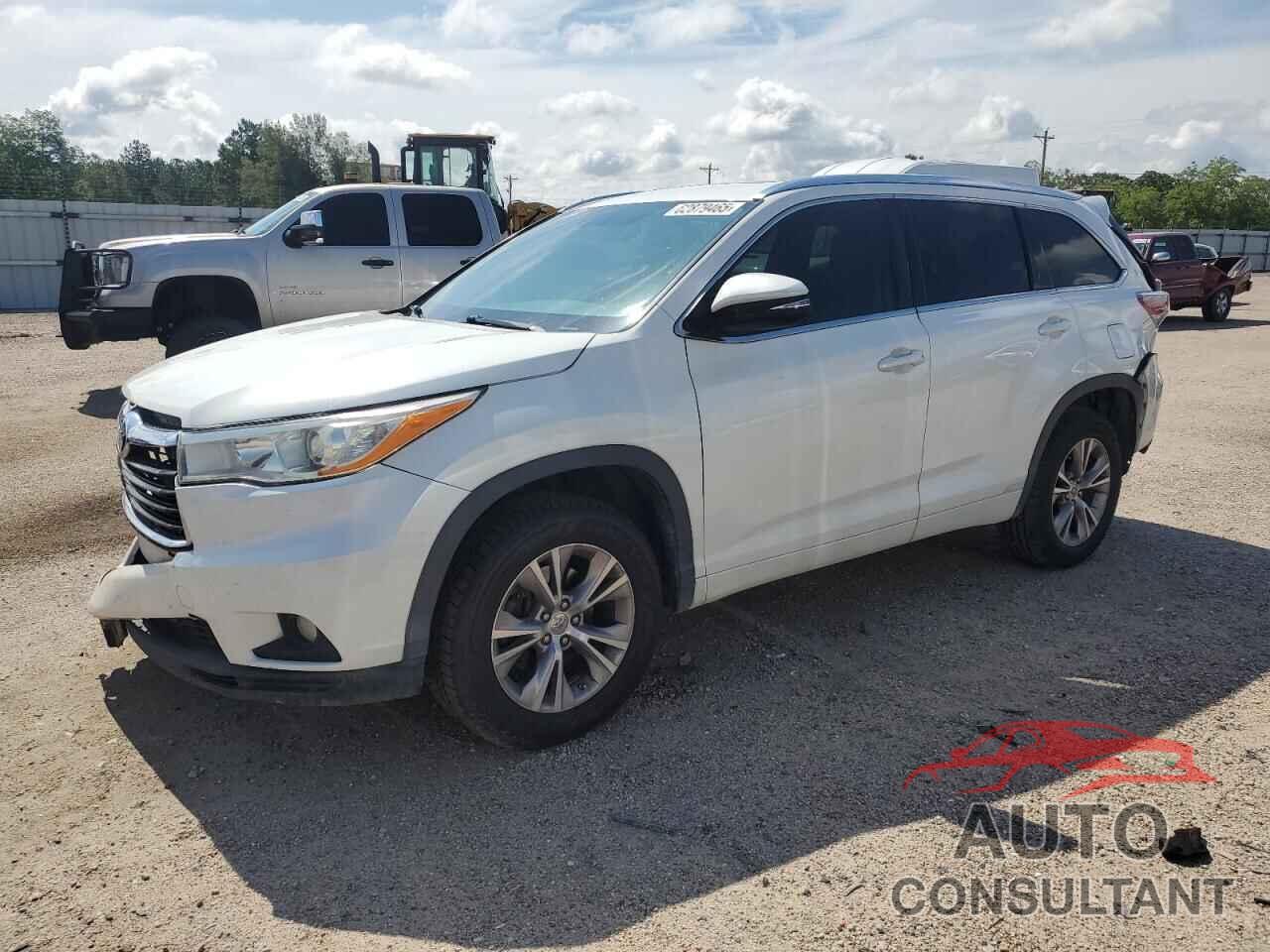 TOYOTA HIGHLANDER 2015 - 5TDKKRFH1FS068267
