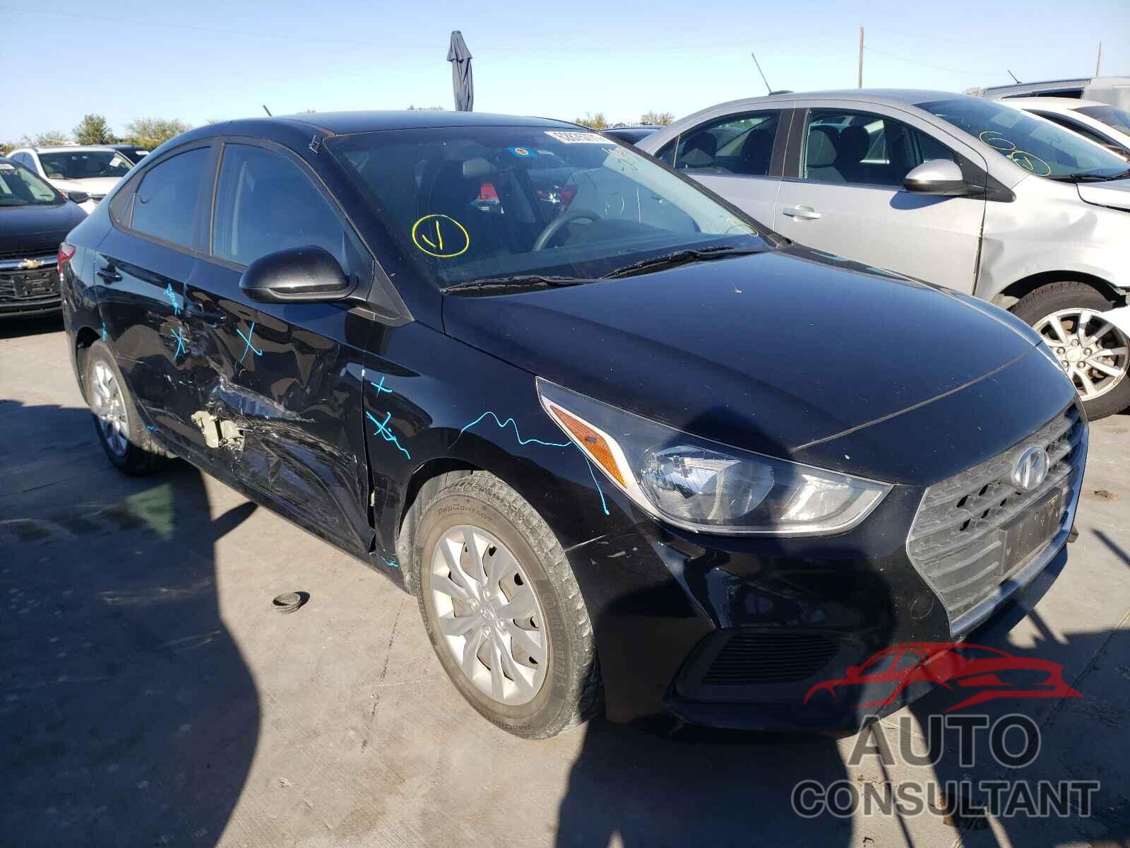 HYUNDAI ACCENT 2018 - 3KPC24A34JE019862