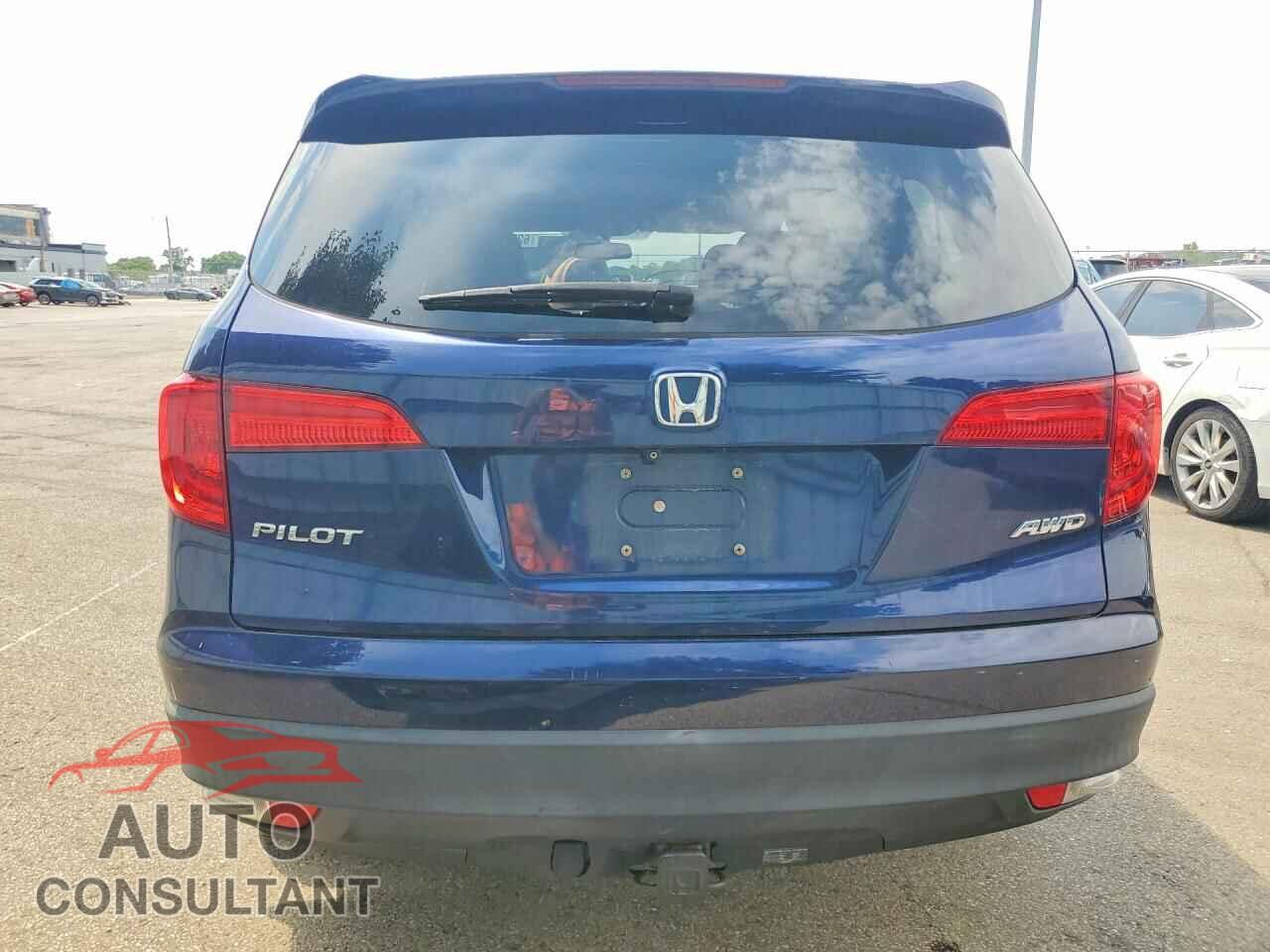 HONDA PILOT 2017 - 5FNYF6H52HB079267