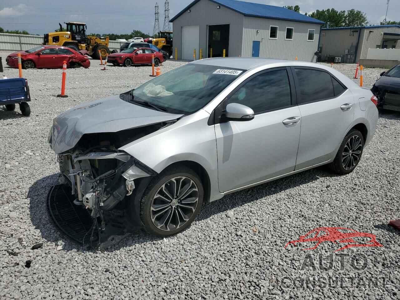 TOYOTA COROLLA 2016 - 2T1BURHE3GC514507