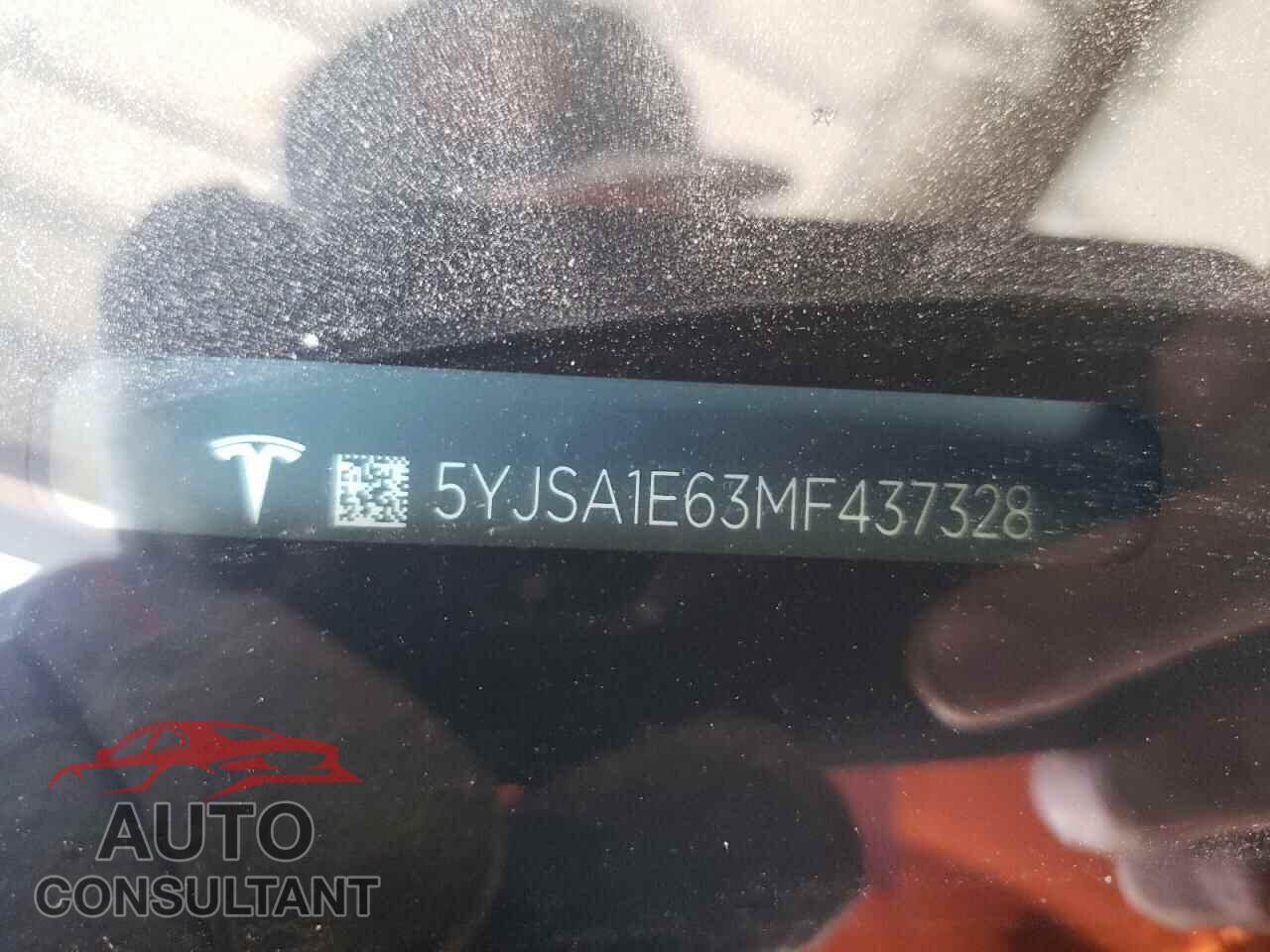 TESLA MODEL S 2021 - 5YJSA1E63MF437328