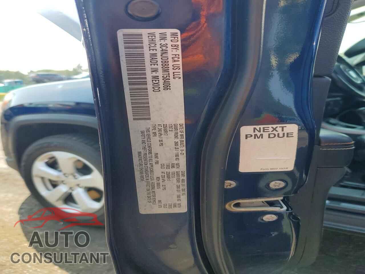 JEEP COMPASS 2021 - 3C4NJDBB8MT584066