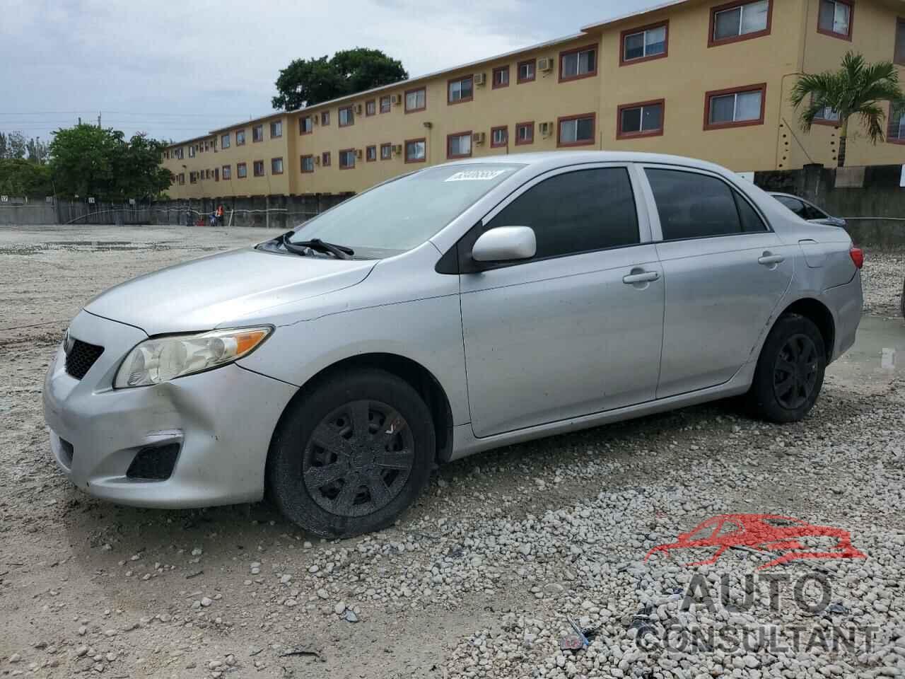 TOYOTA COROLLA 2009 - 1NXBU40E99Z012147