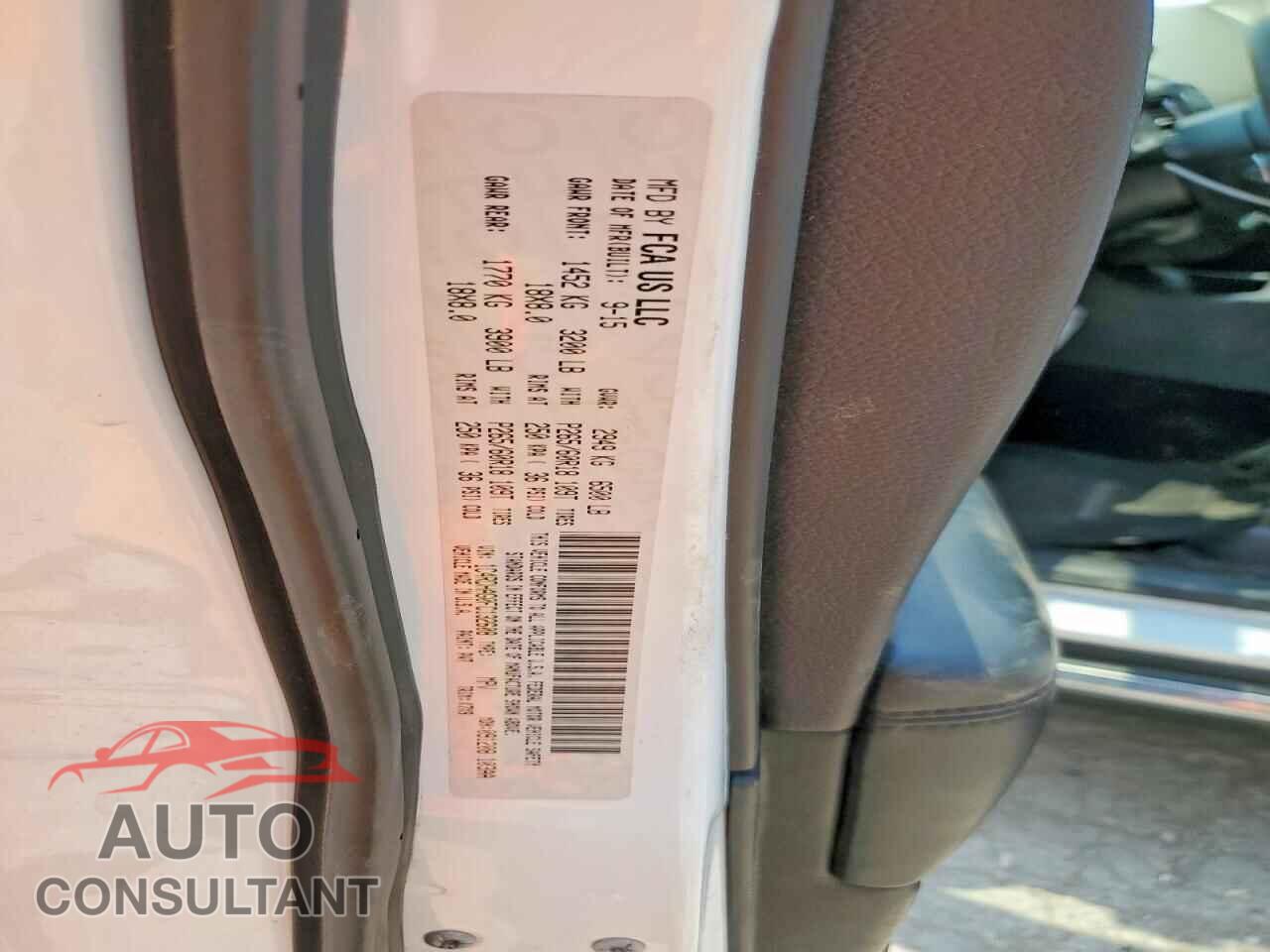 DODGE DURANGO 2015 - 1C4RDHAG0FC132608