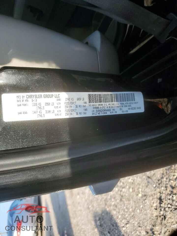 DODGE CARAVAN 2010 - 2D4RN6DX3AR440064