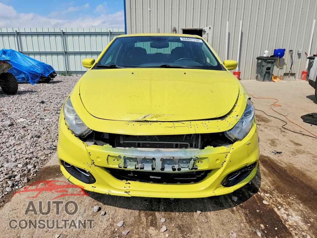 DODGE DART 2013 - 1C3CDFBA2DD298547