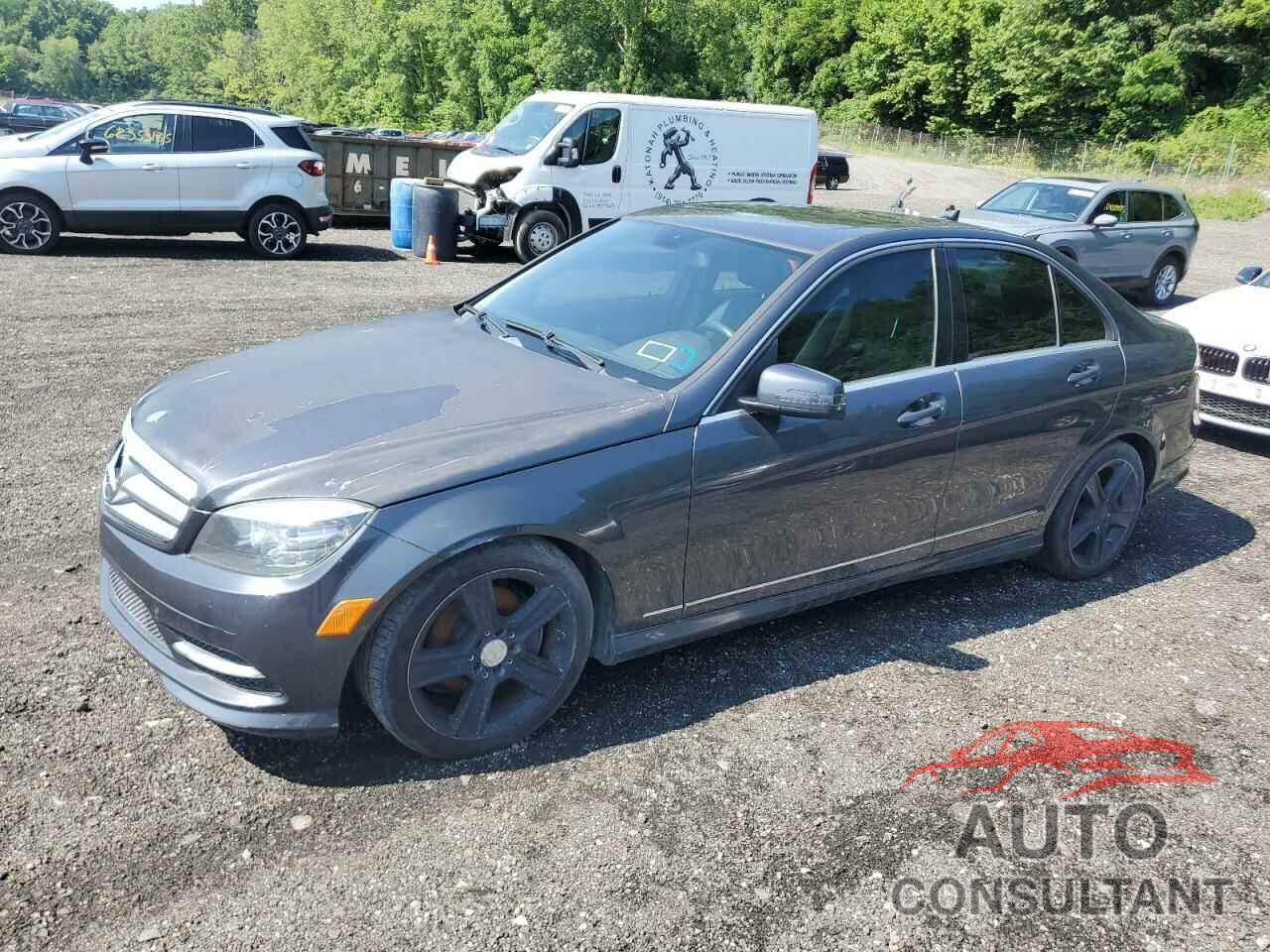 MERCEDES-BENZ C-CLASS 2011 - WDDGF8BB7BR184965
