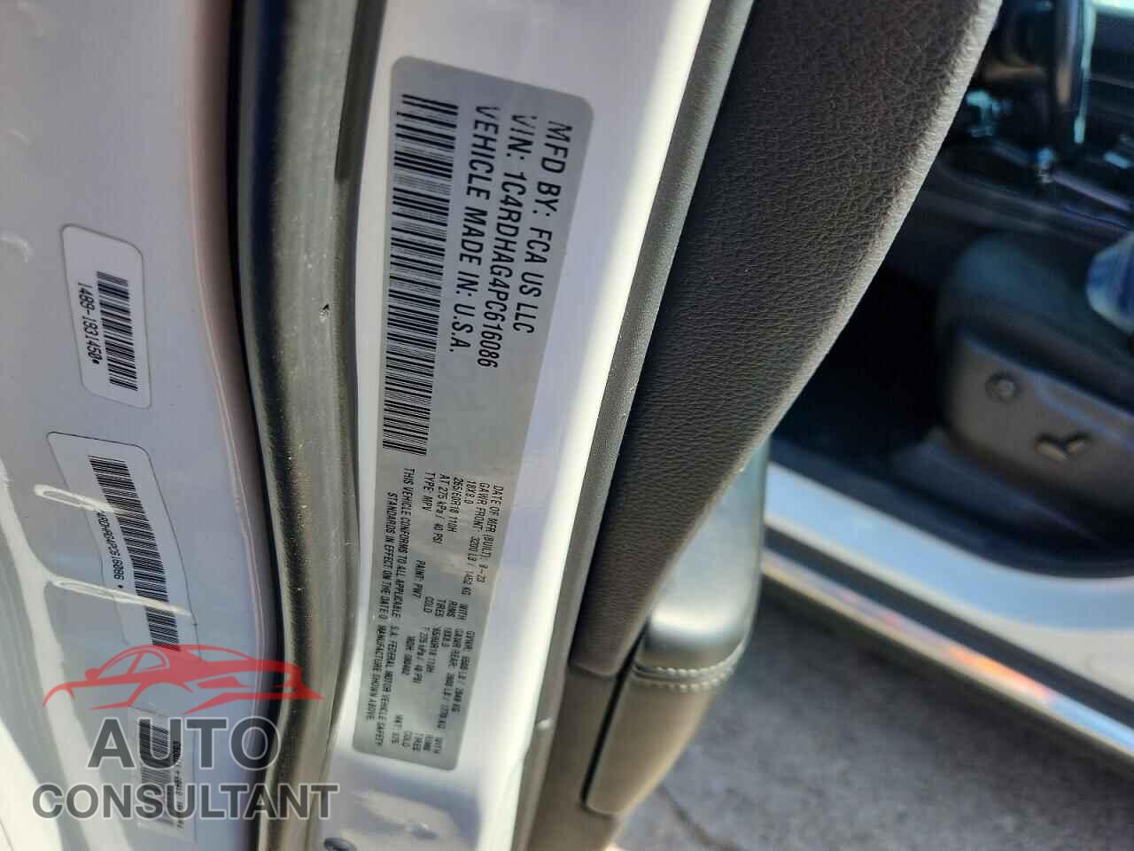 DODGE DURANGO 2023 - 1C4RDHAG4PC616086