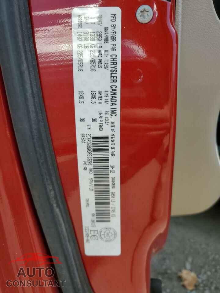 DODGE CARAVAN 2013 - 2C4RDGBG0DR513209