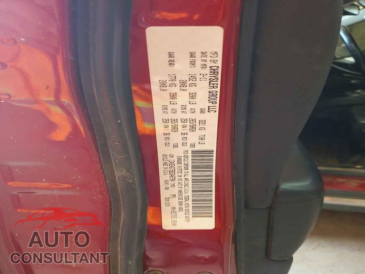 DODGE DURANGO 2011 - 1D4SE4GT5BC648794