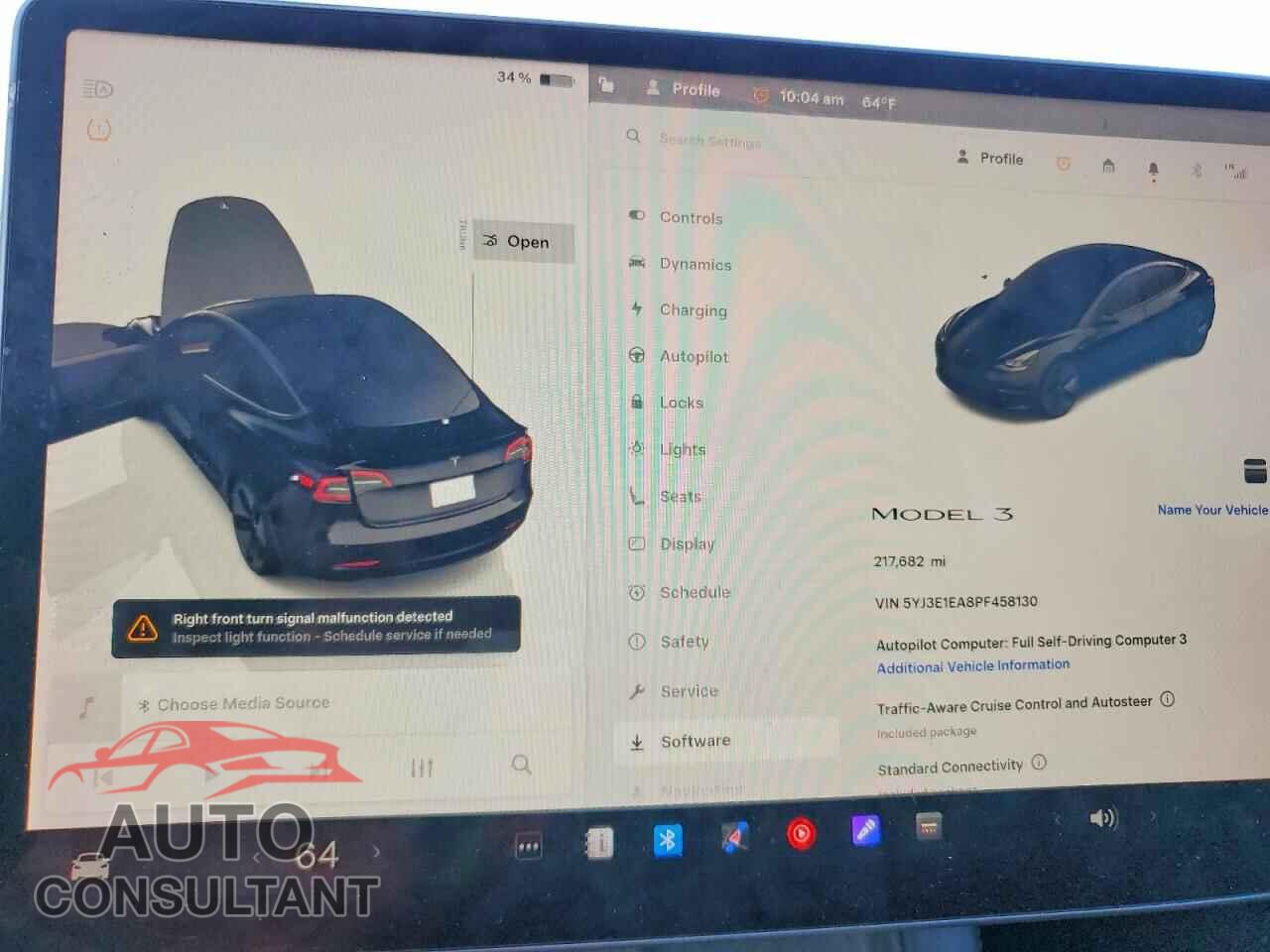 TESLA MODEL 3 2023 - 5YJ3E1EA8PF458130