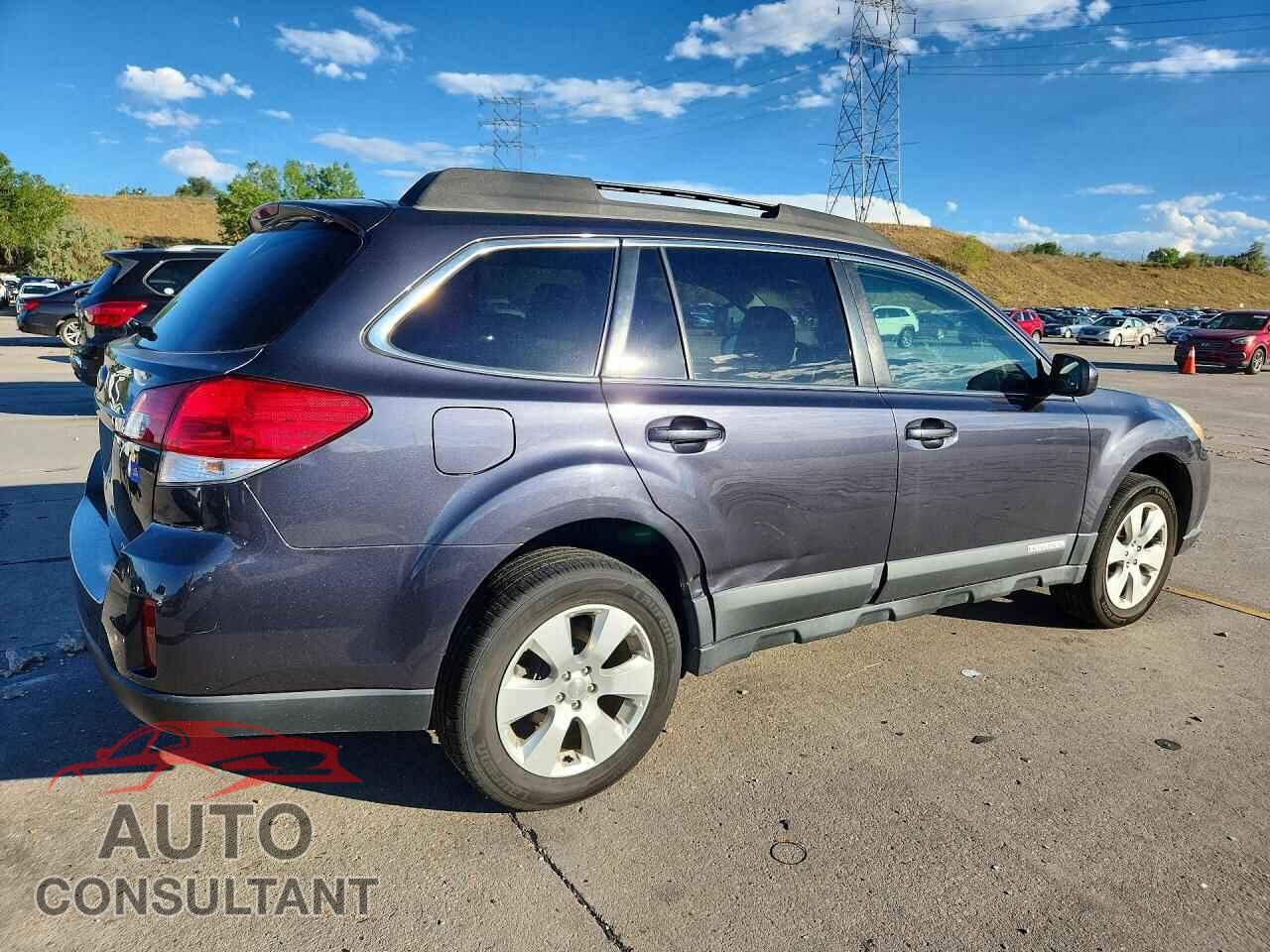 SUBARU OUTBACK 2011 - 4S4BRCCC2B3317636