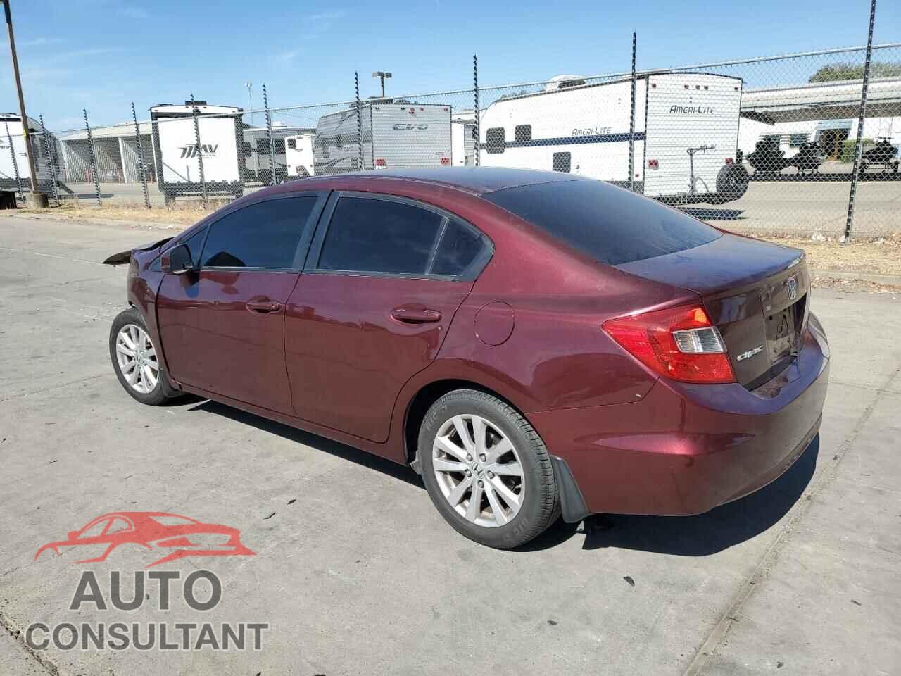 HONDA CIVIC 2012 - 19XFB2F86CE043136