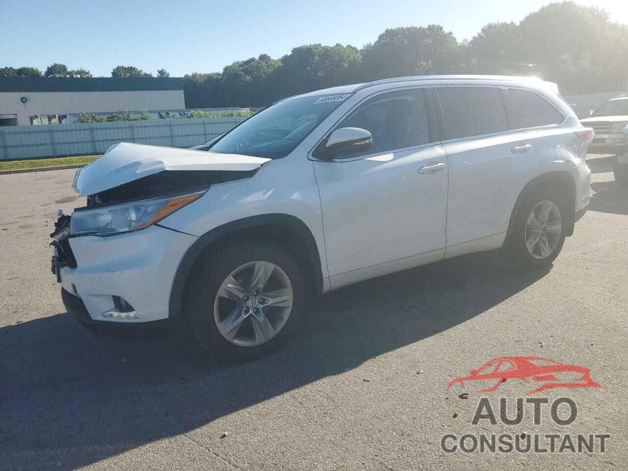 TOYOTA HIGHLANDER 2015 - 5TDDKRFH9FS197947