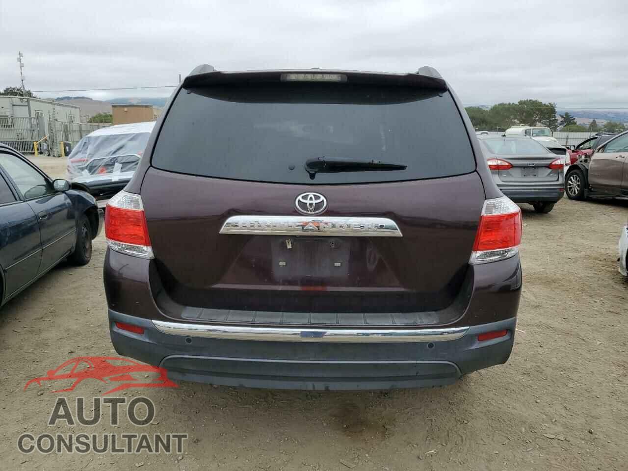 TOYOTA HIGHLANDER 2011 - 5TDZK3EH4BS026926