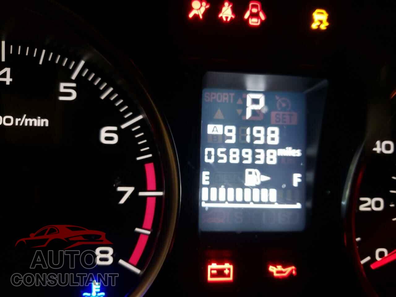 SUBARU CROSSTREK 2016 - JF2GPABC3G8335385