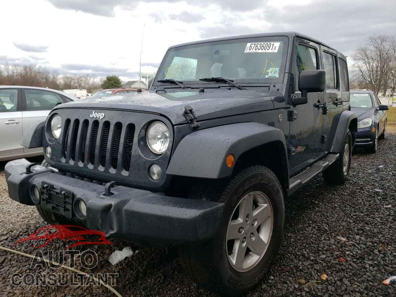 JEEP WRANGLER 2017 - 1C4HJWDG3HL590425