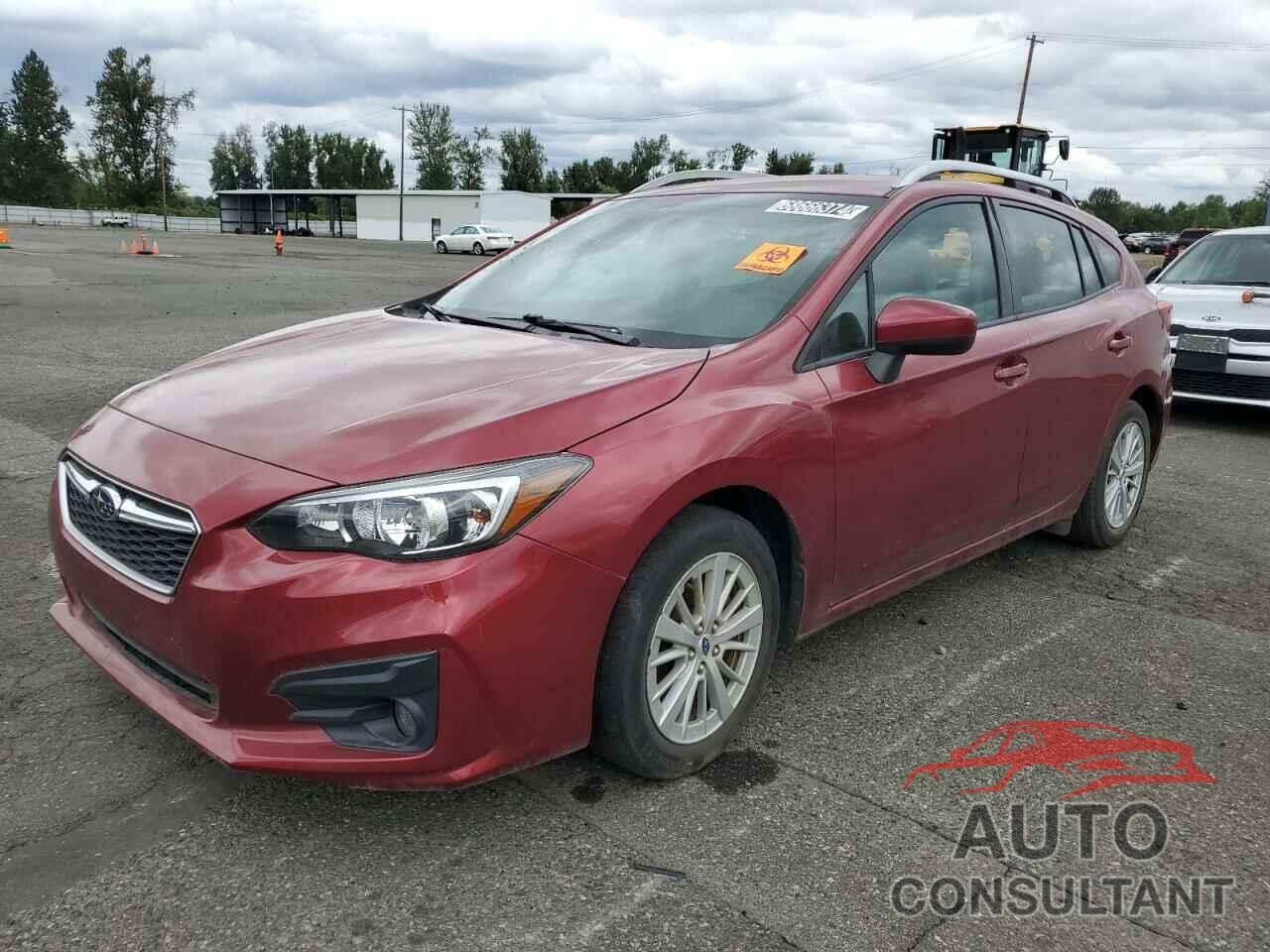 SUBARU IMPREZA 2018 - 4S3GTAD61J3723639