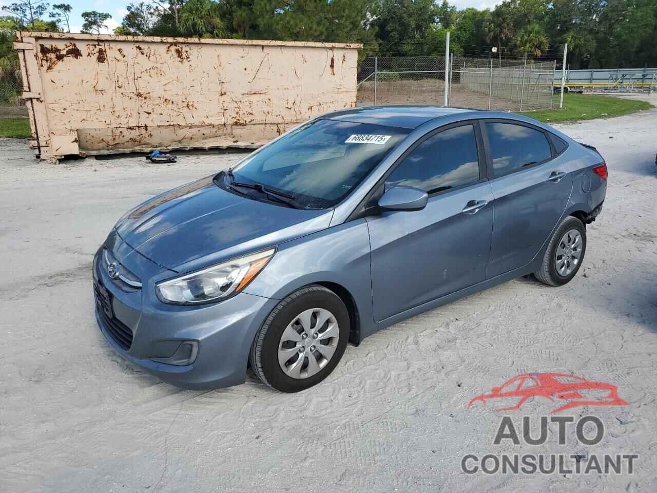 HYUNDAI ACCENT 2017 - KMHCT4AE2HU377340