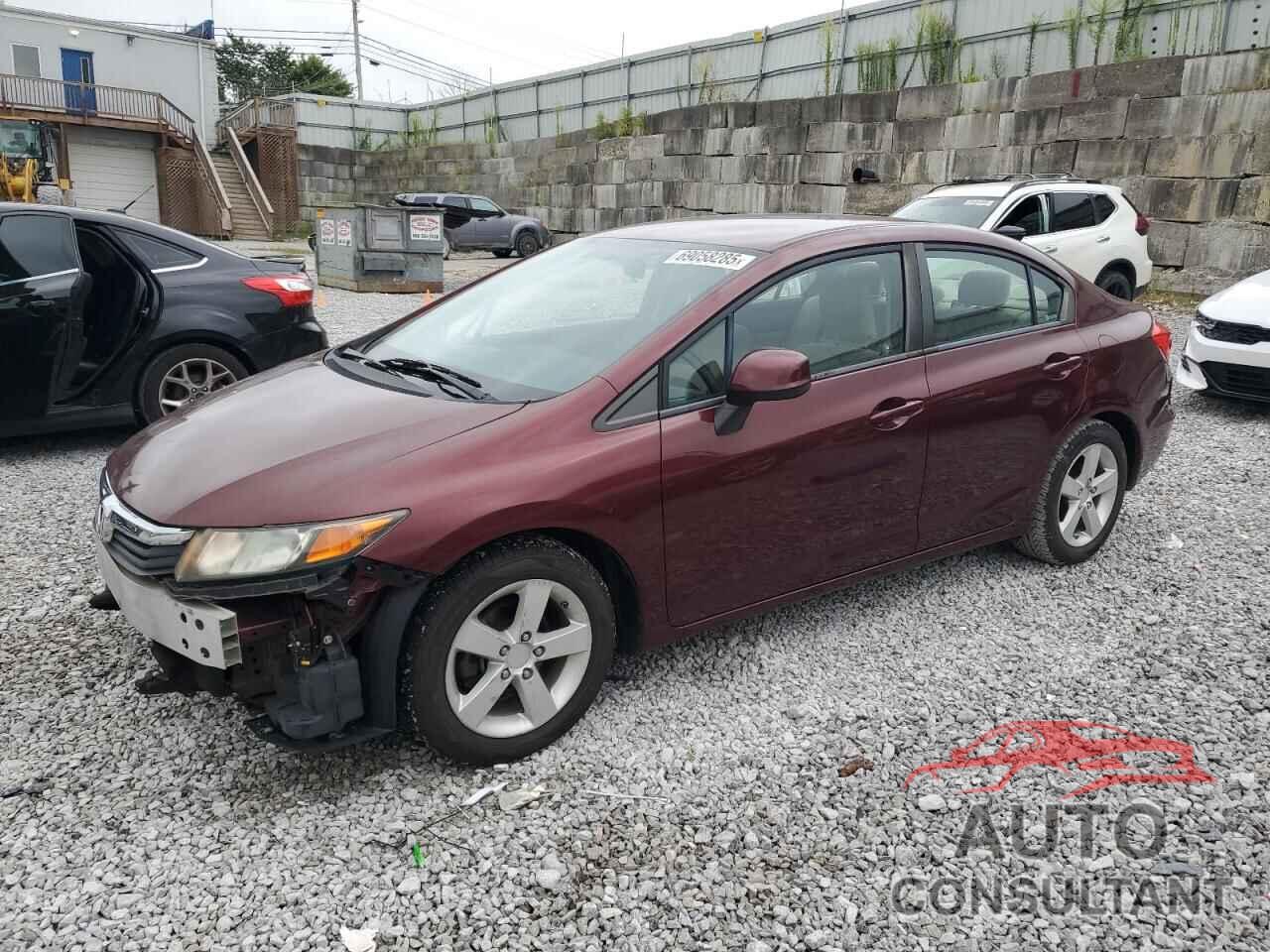 HONDA CIVIC 2012 - 19XFB2E55CE035360