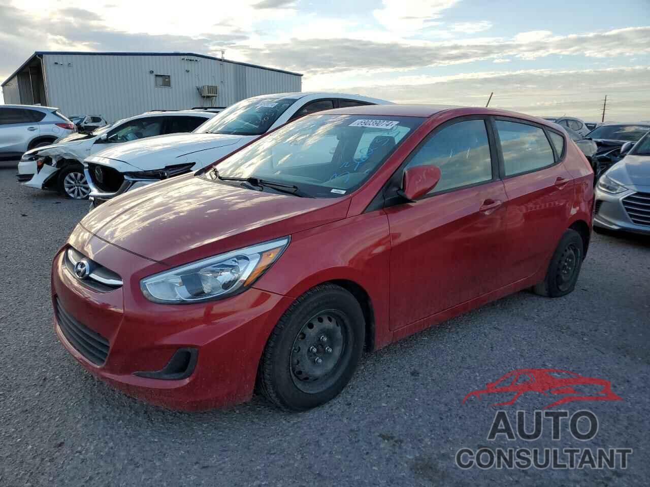 HYUNDAI ACCENT 2017 - KMHCT5AE8HU336233