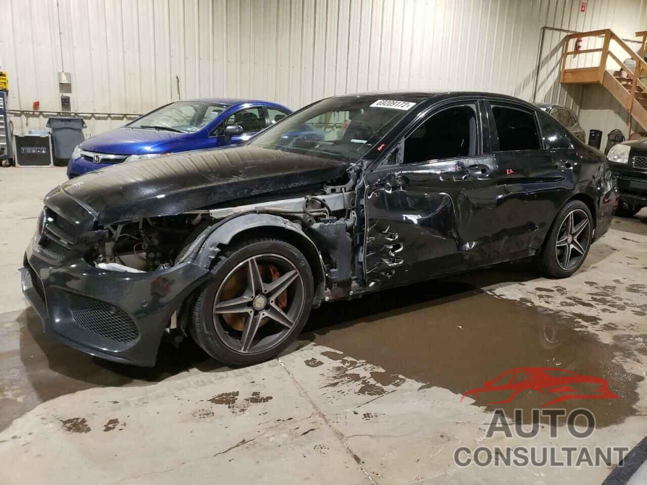 MERCEDES-BENZ C-CLASS 2017 - 55SWF4KB7HU185562