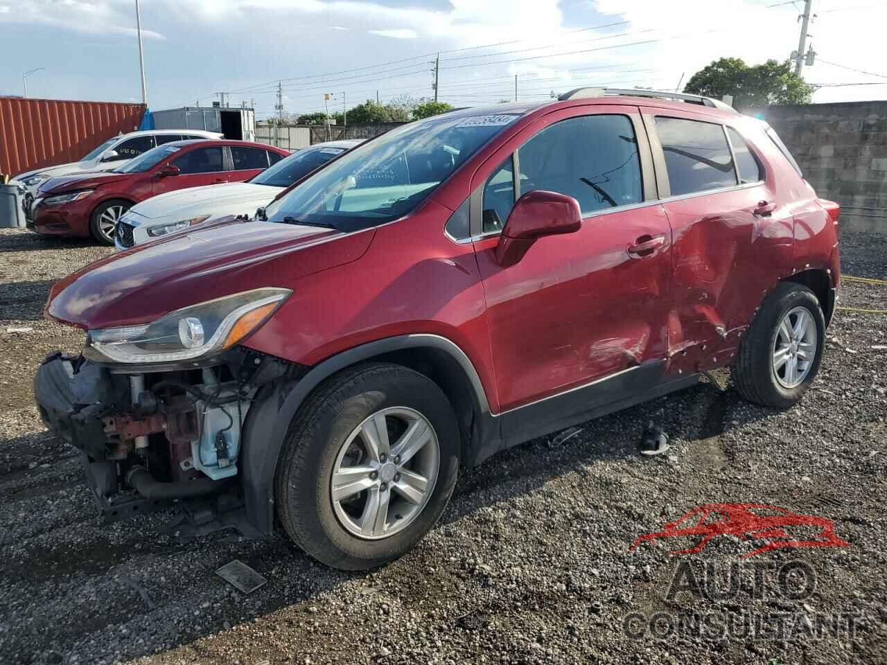 CHEVROLET TRAX 2018 - 3GNCJLSBXJL261352