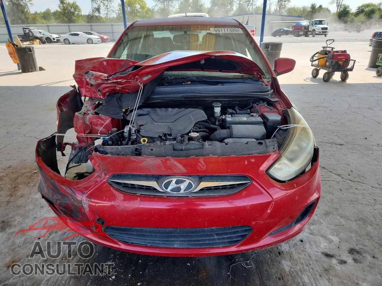 HYUNDAI ACCENT 2012 - KMHCT4AE4CU165080