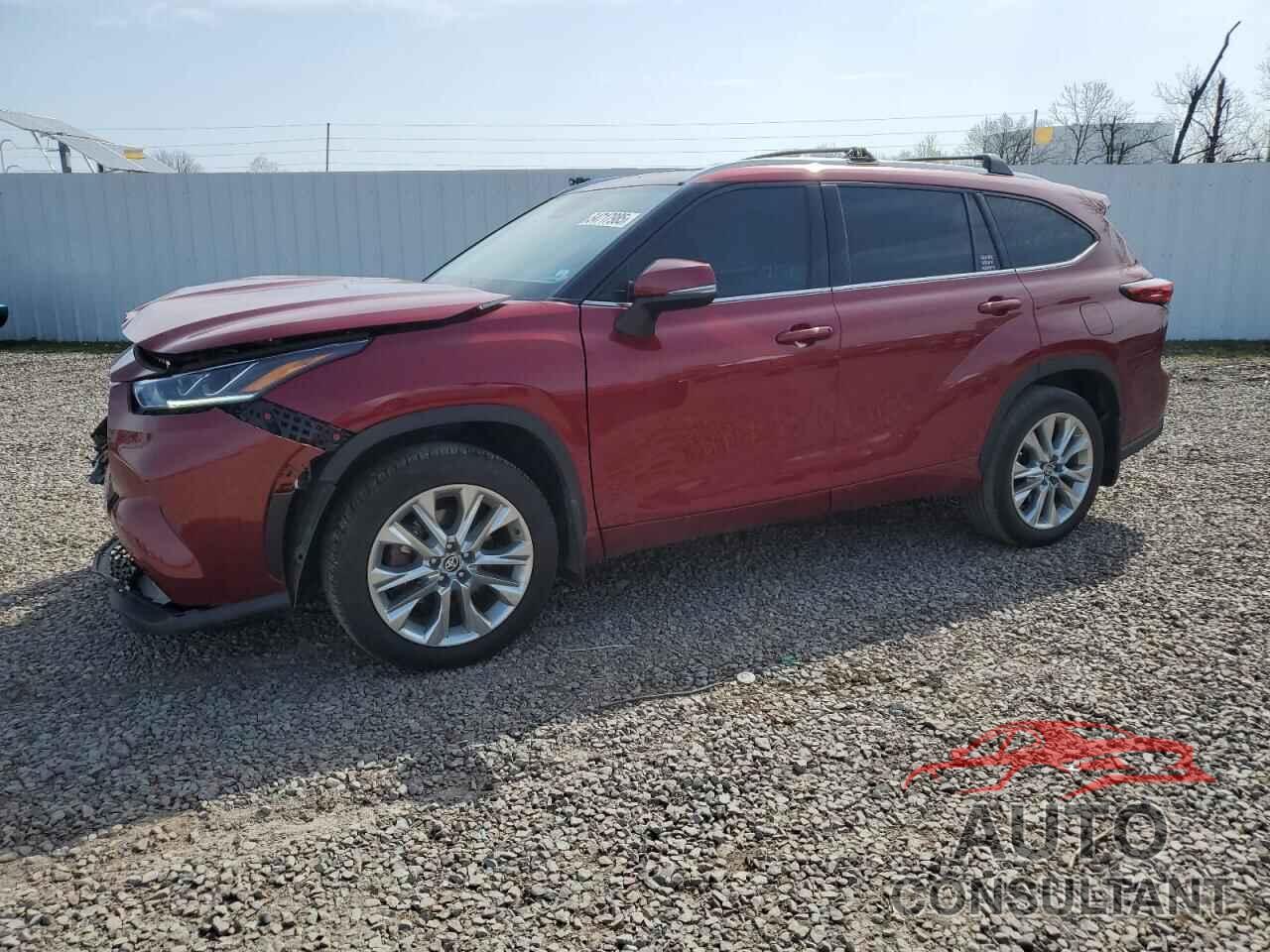 TOYOTA HIGHLANDER 2023 - 5TDKDRBH7PS046372